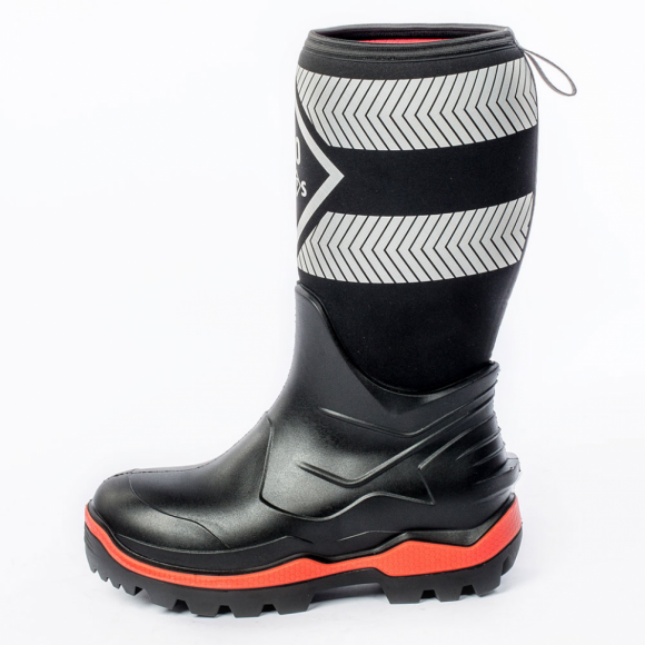 Обувь комбинированная в индустриальном стиле Neo Boots черный, C910