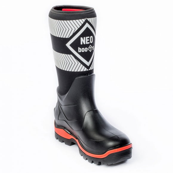 Обувь комбинированная в индустриальном стиле Neo Boots черный, C910