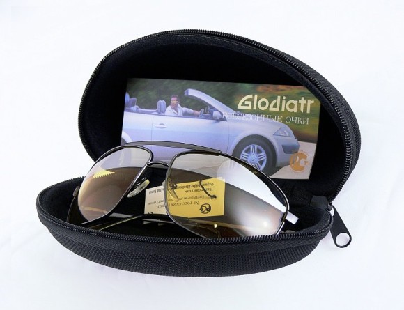 очки защитные антифары (футляр), УТ000014013