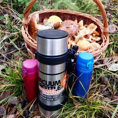 Термос для напитков THERMOS NCB-18B Rocket Bottle 1,8л, нерж.сталь, 835680
