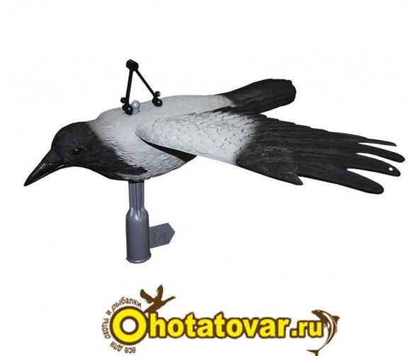 Чучело летящей вороны Sport Plast, FLCR31-10