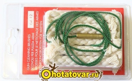 Набор гибкий шомпол веревочные протирки