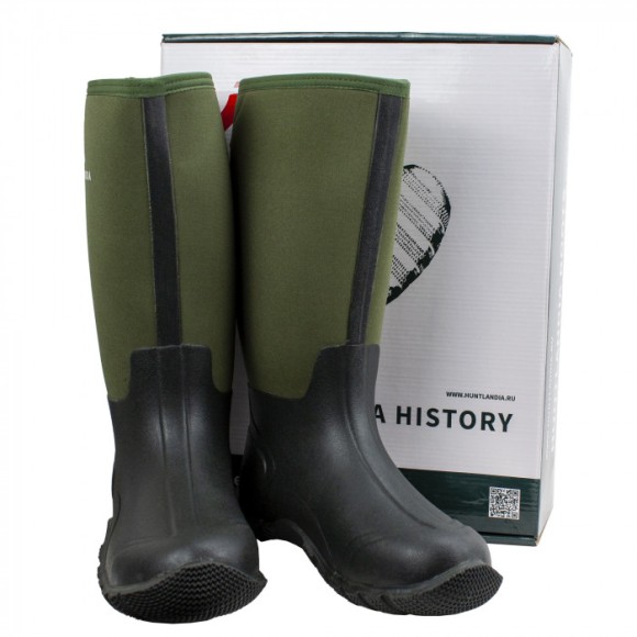 Демисезонные сапоги HUNTLANDIA NEO High Green