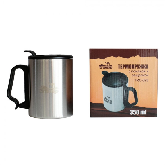 Tramp Термокружка с поилкой и защёлкой 350 мл, TRC-037