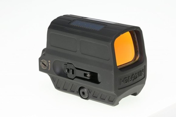 Коллиматор Holosun EnclosedELITE солн.бат., точка/круг/круг-точка 2/65МОА, подсв12(+NV) GREEN, титан.корпус, 247г