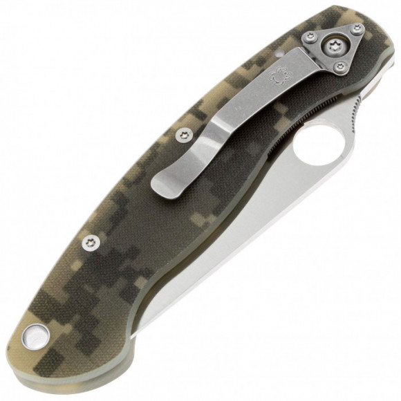 Складной нож SPYDERCO Military Model Camo G-10 (C36GPCMO)