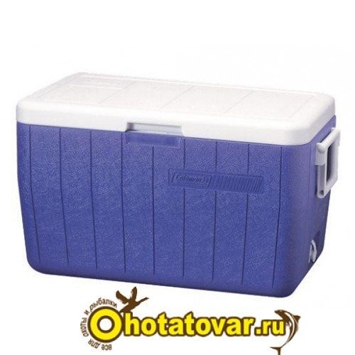 Контейнер изотермический Coleman 48QT POLY-LITE COOLER BLUE (45 л), 3000000152