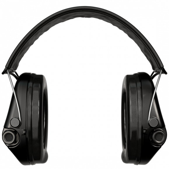 Активные наушники для спортивной стрельбы и охоты Supreme Pro-X with Leather Headband (Black) (75302-X/L-02), 75302-X/L-02