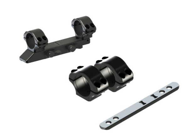 Комплект на Browning BAR: кронштейн-моноблок MQ-14, кольца AMR2-263 1", основание-база AMBS-BARII, SET-MQ14-BARII-1