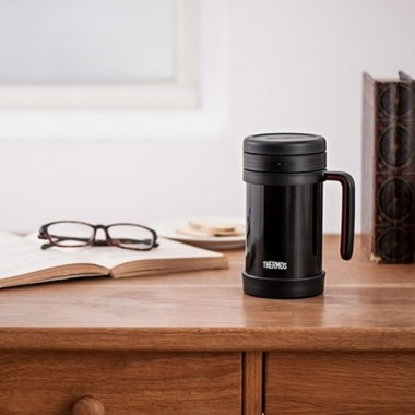 Термос универсальный THERMOS TCMF-501 0,5л, нерж.сталь, коричневый, 923622