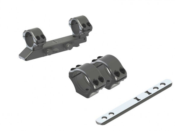 Комплект на Browning BAR: кронштейн-моноблок MQ-14, кольца AMR2-303 30 мм, основание-база AMBS-BARII, SET-MQ14-BARII-30 Комплект на Browning BAR: кронштейн-моноблок MQ-14, кольца AMR2-303 30 мм, основание-база AMBS-BARII, SET-MQ14-BARII-30