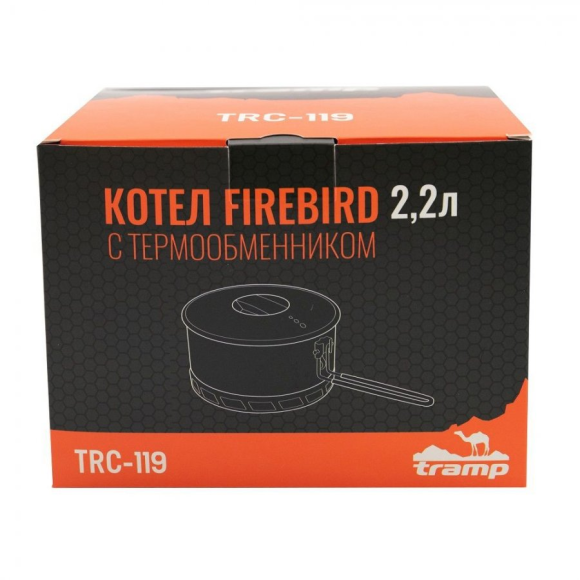 Tramp Котел Firebird 2.2 л c термообменником, TRC-037