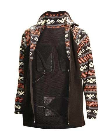 Фуфайка шерстяная с подогревом RedLaika Arctic Merino Wool RL-TW-05 (рукава флис), RL-TW-05 (RL)