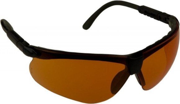 очки стрелковые Puma оранжевые, 1463