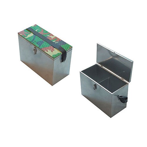 Ящик рыболовный нержавеющая сталь 40х19х29см, 6-01-0103