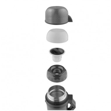 Термос универсальный АРМИЯ РОССИИ (THERMOS) "Армейский" нерж.сталь, 1,2л, серый, 645838