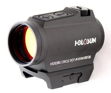 Коллиматор Holosun Micro точка/круг-точка 2/65MOA,12 подсв., +кронштейн, U-защита, бат.лоток, 40 шт/уп DISC