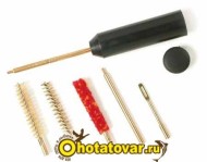Набор для чистки в цилиндре пистолетный, 9 калибр, 82/9