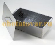 Коптильня из нержавеющей стали 2-х ярусная (большая), К2-0.8БНП