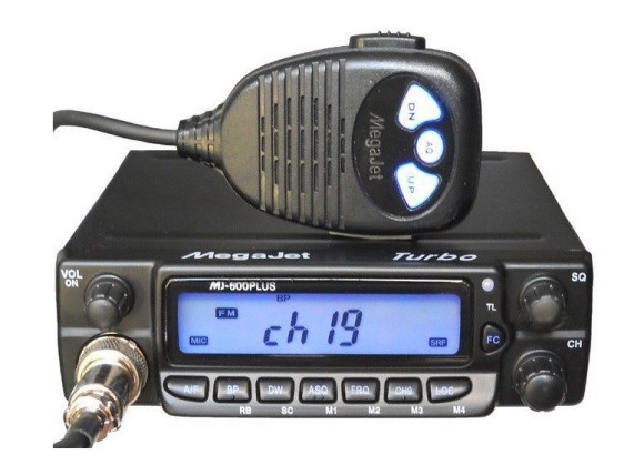 Рация Си-Би диапазона MegaJet MJ-600 Plus Turbo, Megajet 600 Plus Turbo (M