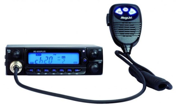 Рация Си-Би диапазона MegaJet MJ-600 Plus Turbo, Megajet 600 Plus Turbo (M