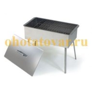 Коптильня из нержавеющей стали 2-х ярусная на ножках, К2-0.8БНПн