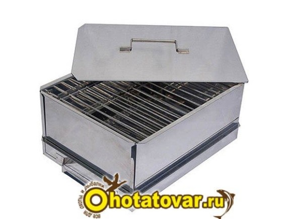 Коптильня разборная 2-х ярусная TEHNOLIT с поддоном, 10-01-0030