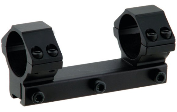 Кронштейн LEAPERS AccuShot с кольцами 25,4 мм, для установки на призму 10-12 мм, средний (60 шт/кор.), RGPM2PA-25M4
