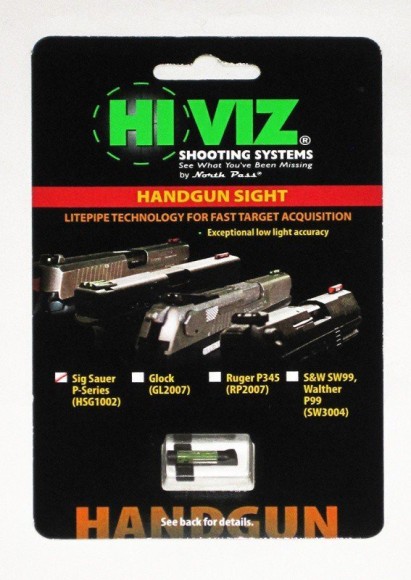 Мушка для оружия оптоволоконная HiViz HSG1002-G, HSG1002-G