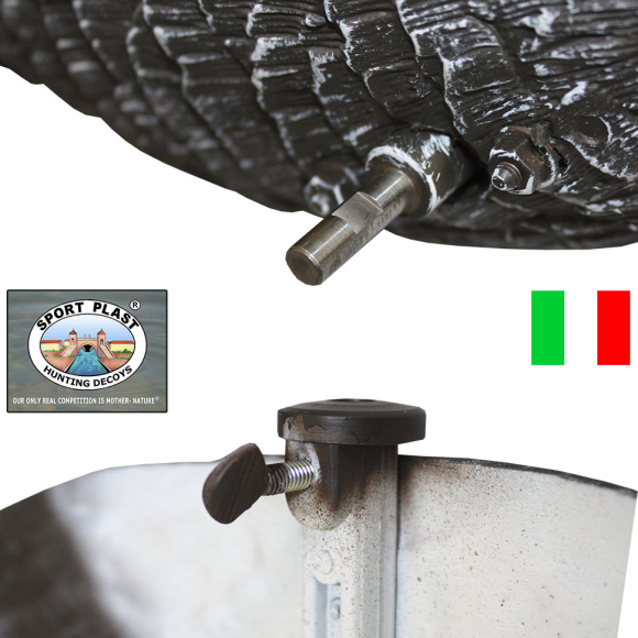 Муляж гуся машущего крыльями с мотором Sport Plast SFLD 940 белолобый, SFLD 940