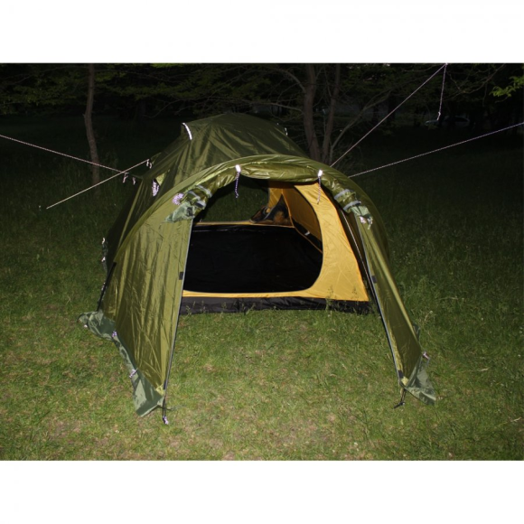Экспедиционная палатка Tramp Mountain 2 (V2) (Зеленый), TRT-22-green