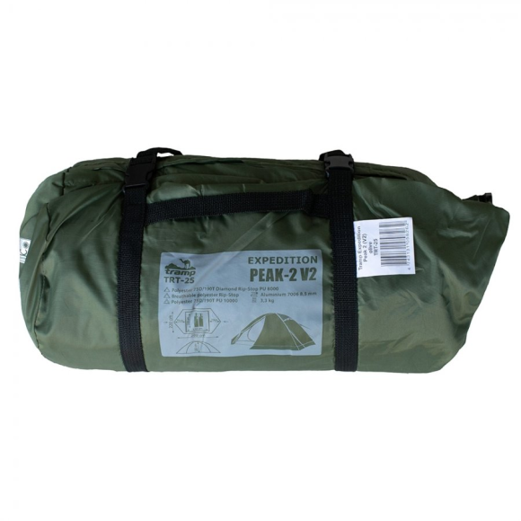 Tramp палатка Peak 2 (V2) (зеленый), TRT-25-green