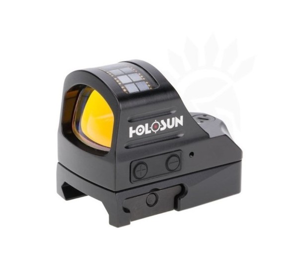Коллиматор Holosun OpenELITE micro открытый, солн.бат., точка 2МОА GREEN, подсв 12 (+NV), 67г