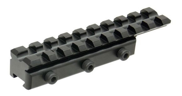 Адаптер Leapers UTG WEAVER/Picatinny на призму 9-11мм, 9 слотов, база 100мм, основание 75мм., вес 65гр. (100шт./кор.), MNT-PMTOWL-A Адаптер Leapers UTG WEAVER/Picatinny на призму 9-11мм, 9 слотов, база 100мм, основание 75мм., вес 65гр. (100шт./кор.), MNT-PMTOWL-A