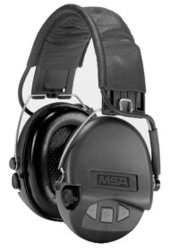 НАУШНИКИ АКТИВНЫЕ MSA SUPREME PRO, SNR 25DB, NRR 18DB, ХАККИ/ЧЕРН. ВХОД AUX 3,5ММ., 2ХAAA, 310ГР., SOR75302