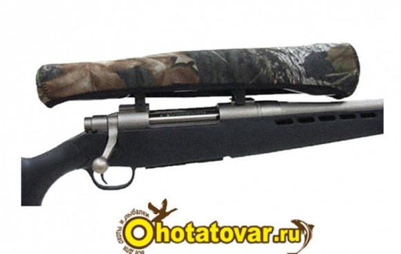 Чехол на оптику "Allen" камуфляжный, неопреновый, размер L, 20173