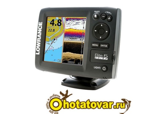 Эхолот Lowrance Elite-5 CHIRP, 000-11655-001