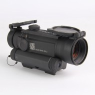 Коллиматор Holosun Tube на Weaver/Picatinny+лазер 650 нм,быстросъемн,точка 2MOA, 12 подсв(+NV), 395г 20 шт./уп.