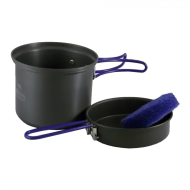 Tramp Котелок с крышкой-сковородой из анодированного алюминия 1 л, TRC-037