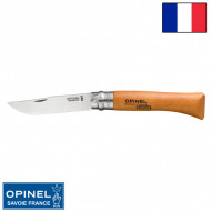 Складной нож Opinel Carbon 10VRN (ручка из бука)