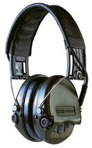 НАУШНИКИ АКТИВНЫЕ MSA SUPREME PRO-X, SNR25DB, NRR18DB, ХАККИ/ЧЕРН., 100% ВЛАГОЗАЩ., ВХОД AUX 3,5ММ., 2ХAAA, 310ГР., SOR75302-X/L