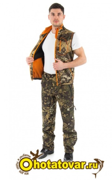 Камуфляжный жилет Softshell "Ирбис", ОКД00309