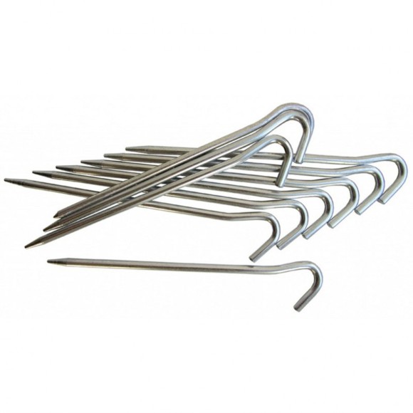 Tramp набор алюминиевых колышков (серый), TRA-013