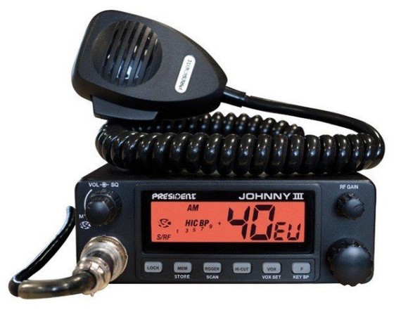 Рация Си-Би диапазона President Johnny III ASC, Johnny III (ML) Рация Си-Би диапазона President Johnny III ASC, Johnny III (ML)