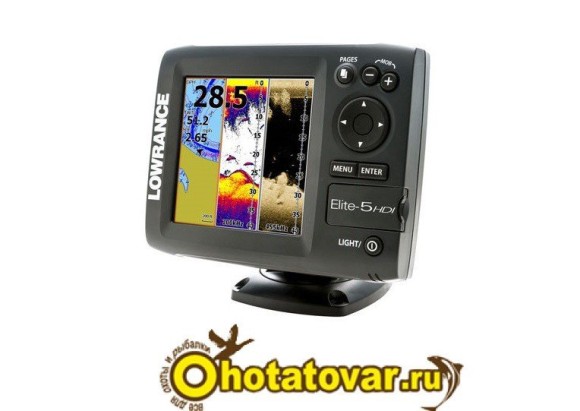 Эхолот-навигатор Lowrance Elite-5 HDI, 000-11145-001