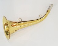 горн охотничий 30 см (латунь), круглый (40шт/уп), 30rnd