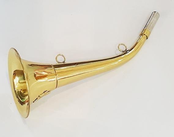 горн охотничий 30 см (латунь), круглый (40шт/уп), 30rnd