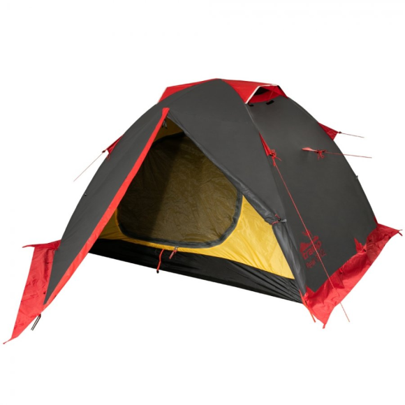 Tramp палатка Peak 3 (V2) (серый), TRT-26-grey