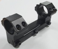 Кронштейн моноблок с кольцами 25,4 мм на планку 11-12 мм, с упором, FT-M-A087