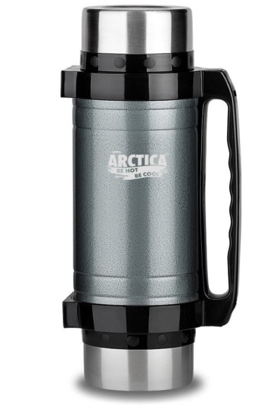 Термос "Арктика" с супер-широким горлом 202-3000 серый, 3 л, 202-3000 серый